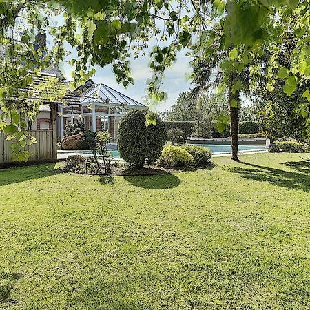 Gite De Charme "La Maison Saint-Leonard" Avec Piscine, Spa, Vue Sur Le Mont Saint-Michel Vains Exteriör bild
