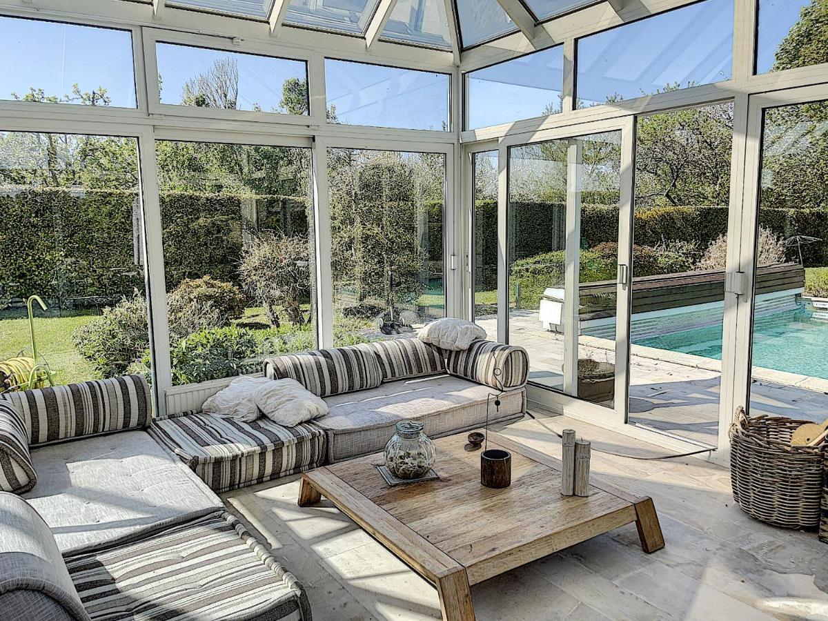 Gite De Charme "La Maison Saint-Leonard" Avec Piscine, Spa, Vue Sur Le Mont Saint-Michel Vains Exteriör bild